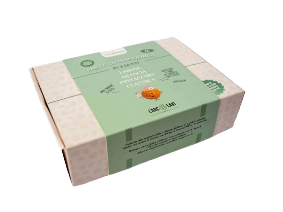 Box mista di Paste di Mandorla Bio - 4 gusti - 160g