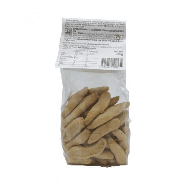 PICCIOTTELLI Snack salato al Olio evo e timo - 150 gr